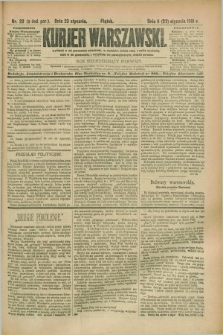 Kurjer Warszawski. R.71, nr 23 (23 stycznia 1891)