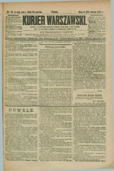 Kurjer Warszawski. R.71, nr 79 (20 marca 1891)