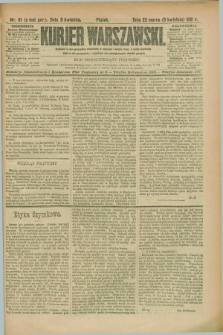 Kurjer Warszawski. R.71, nr 91 (3 kwietnia 1891)