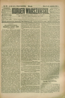 Kurjer Warszawski. R.71, nr 102 (14 kwietnia 1891)