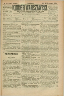 Kurjer Warszawski. R.71, nr 170 (22 czerwca 1891)