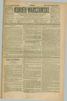 Kurjer Warszawski. R.71, nr 176 (28 czerwca 1891)