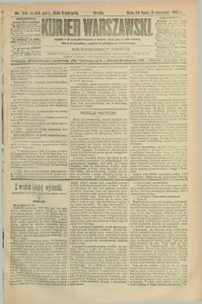 Kurjer Warszawski. R.71, nr 214 (5 sierpnia 1891)