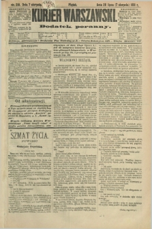 Kurjer Warszawski : dodatek poranny. R.71, nr 216 (7 sierpnia 1891)