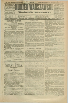 Kurjer Warszawski : dodatek poranny. R.71, nr 276 (6 października 1891)