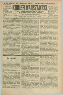 Kurjer Warszawski. R.71, nr 276 (6 października 1891)