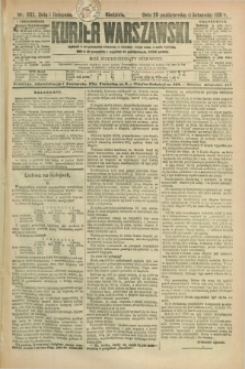 Kurjer Warszawski. R.71, nr 302 (1 listopada 1891)