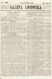 Gazeta Lwowska. 1862, nr 123