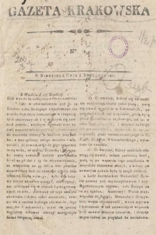 Gazeta Krakowska. 1801, nr 1