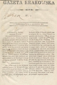 Gazeta Krakowska. 1801, nr 3