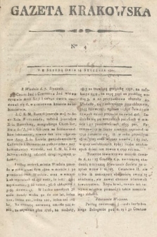 Gazeta Krakowska. 1801, nr 4