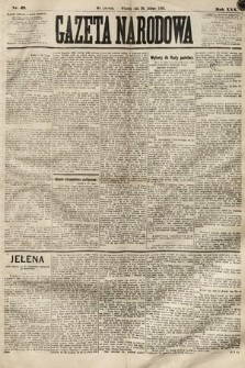 Gazeta Narodowa. 1891, nr 47
