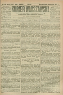 Kurjer Warszawski. R.72, nr 216 (6 sierpnia 1892)