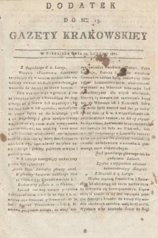 Gazeta Krakowska. 1801, nr 15