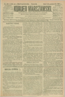 Kurjer Warszawski. R.72, nr 284 (13 pażdziernika 1892)