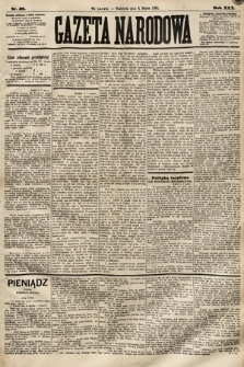 Gazeta Narodowa. 1891, nr 58