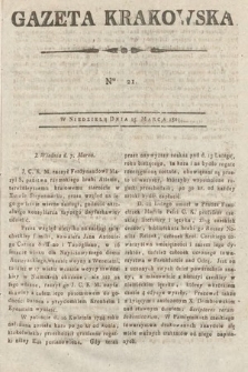 Gazeta Krakowska. 1801, nr 21