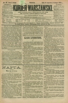 Kurjer Warszawski. R.73, nr 36 (5 lutego 1893)