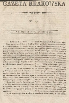 Gazeta Krakowska. 1801, nr 27