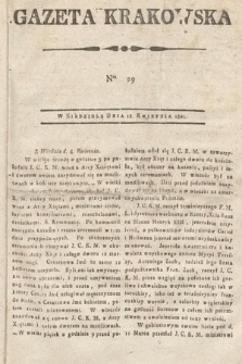 Gazeta Krakowska. 1801, nr 29