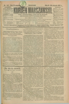 Kurjer Warszawski. R.73, nr 237 (28 sierpnia 1893)