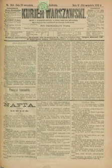 Kurjer Warszawski. R.73, nr 264 (24 września 1893)