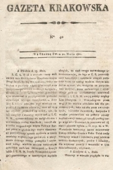 Gazeta Krakowska. 1801, nr 40