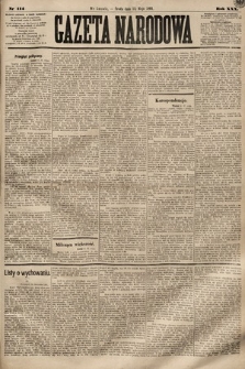 Gazeta Narodowa. 1891, nr 114
