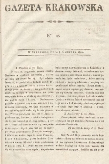 Gazeta Krakowska. 1801, nr 45