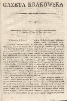 Gazeta Krakowska. 1801, nr 47