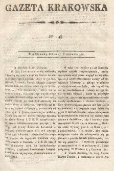 Gazeta Krakowska. 1801, nr 48