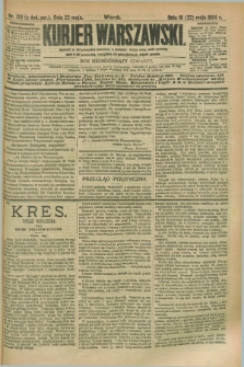 Kurjer Warszawski. R.74, nr 139 (22 maja 1894)