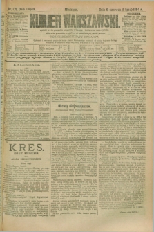 Kurjer Warszawski. R.74, nr 179 (1 lipca 1894)