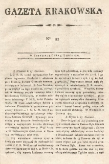 Gazeta Krakowska. 1801, nr 53