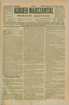 Kurjer Warszawski : dodatek poranny. R.74, nr 245 (5 września 1894)