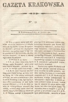 Gazeta Krakowska. 1801, nr 59