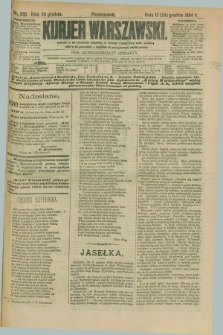 Kurjer Warszawski. R.74, nr 355 (24 grudnia 1894)