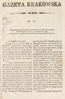 Gazeta Krakowska. 1801, nr 62
