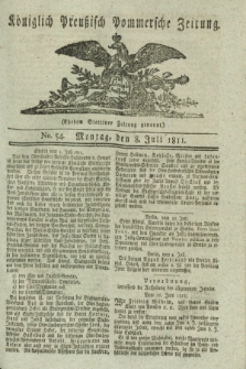 Königlich Preußisch Pommersche Zeitung. 1811, No. 54 (8 Juli)