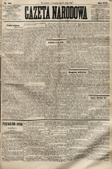 Gazeta Narodowa. 1891, nr 175