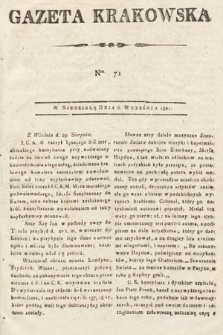 Gazeta Krakowska. 1801, nr 71