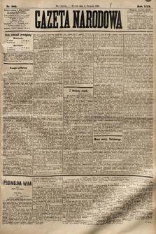 Gazeta Narodowa. 1891, nr 185