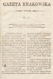 Gazeta Krakowska. 1801, nr 73