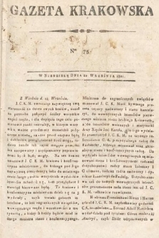 Gazeta Krakowska. 1801, nr 75