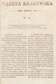 Gazeta Krakowska. 1801, nr 76