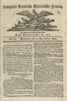 Königliche Preußische Stettinische Zeitung. 1816, No. 97 (2 December)