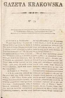 Gazeta Krakowska. 1801, nr 79