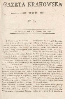 Gazeta Krakowska. 1801, nr 84