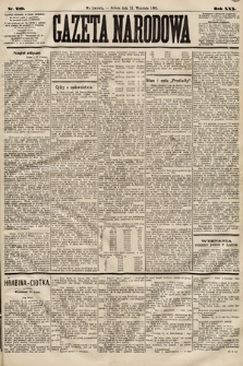 Gazeta Narodowa. 1891, nr 219