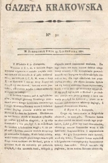 Gazeta Krakowska. 1801, nr 91